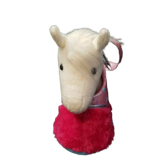 Pucci Pups Pet Horse with Carrier Plush 12 in Girls Stuffed Animal Pet Toy - Picture 2 of 9